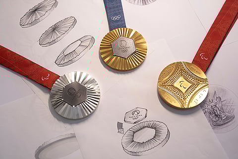 Paris 2024 Olympic medals