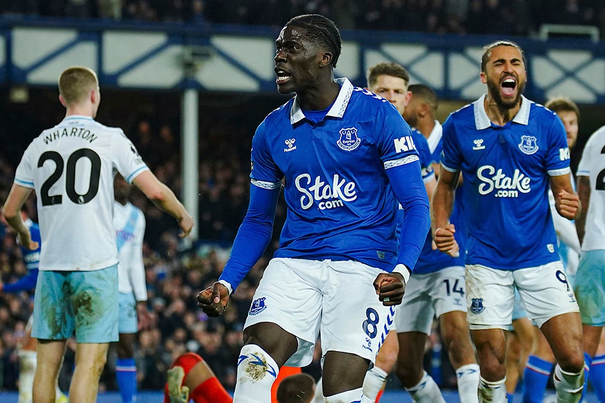 English Premier League 2023-24: Everton, Crystal Palace Play Out 1-1 Draw - In Pics