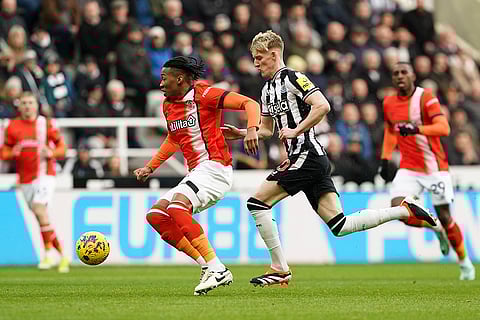 English Premier League: Newcastle United vs Luton Town