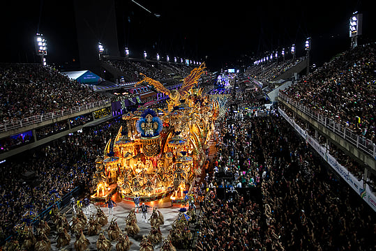 In Pics: Rio de Janeiro Carnival Parade