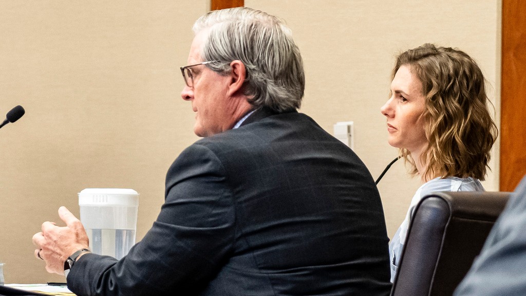 Ruby Franke during court hearing in Utah. - AP