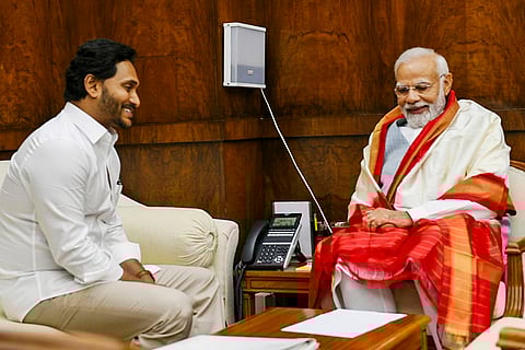 Jagan Mohan Reddy met PM