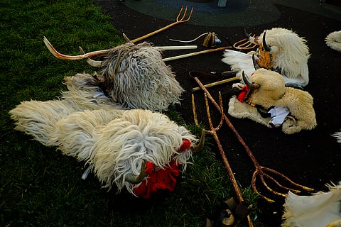 Spain Momotxorro Carnival