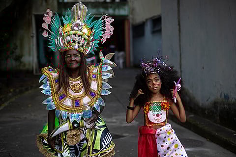 Brazil pre-Carnival parade