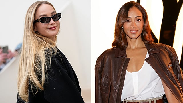 Paris Fashion Week: Jennifer Lawrence, Zoe Saldana Flaunt Unique Style Statements – View Pics