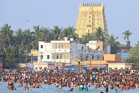 Thai Amavasai in Rameswaram