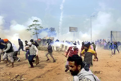 Farmers 'Delhi Chalo' Protest March