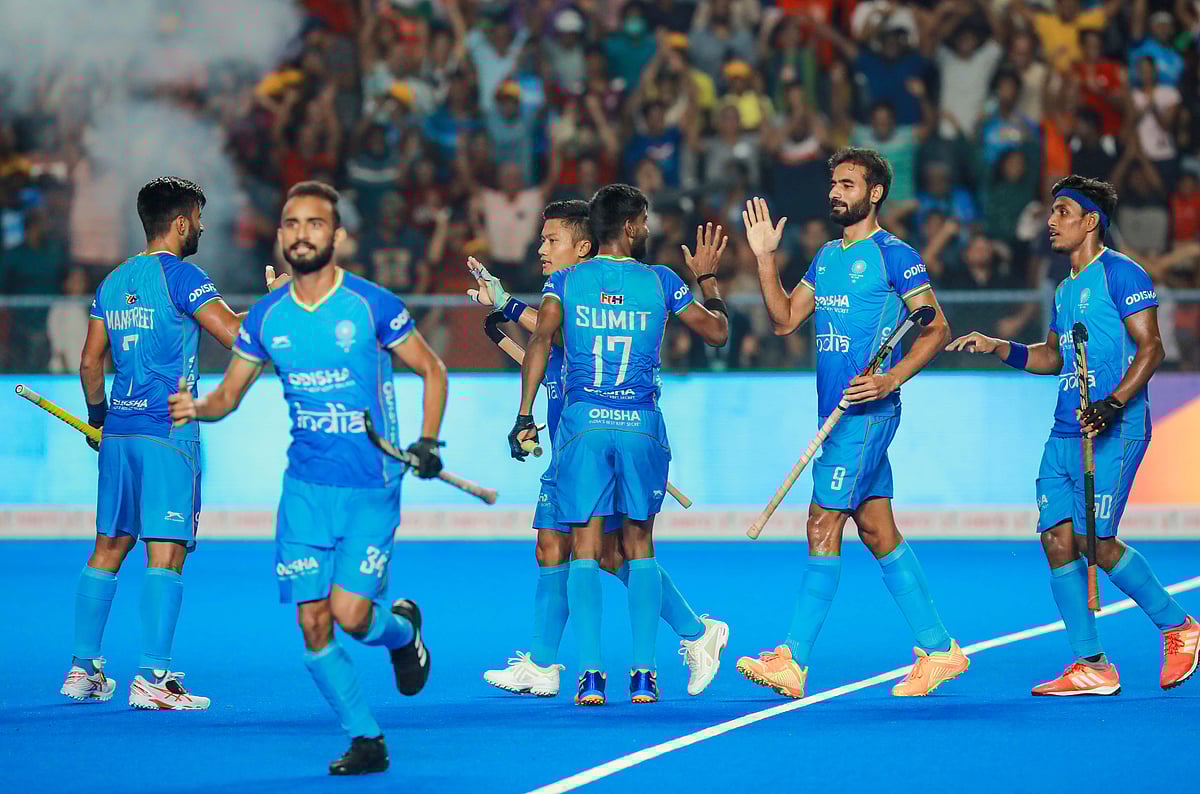 Photo: Hockey India : The Indian men's hockey team will begin their FIH Pro League 2023-24 campaign against Spain on February 10 in Bhubaneswar.