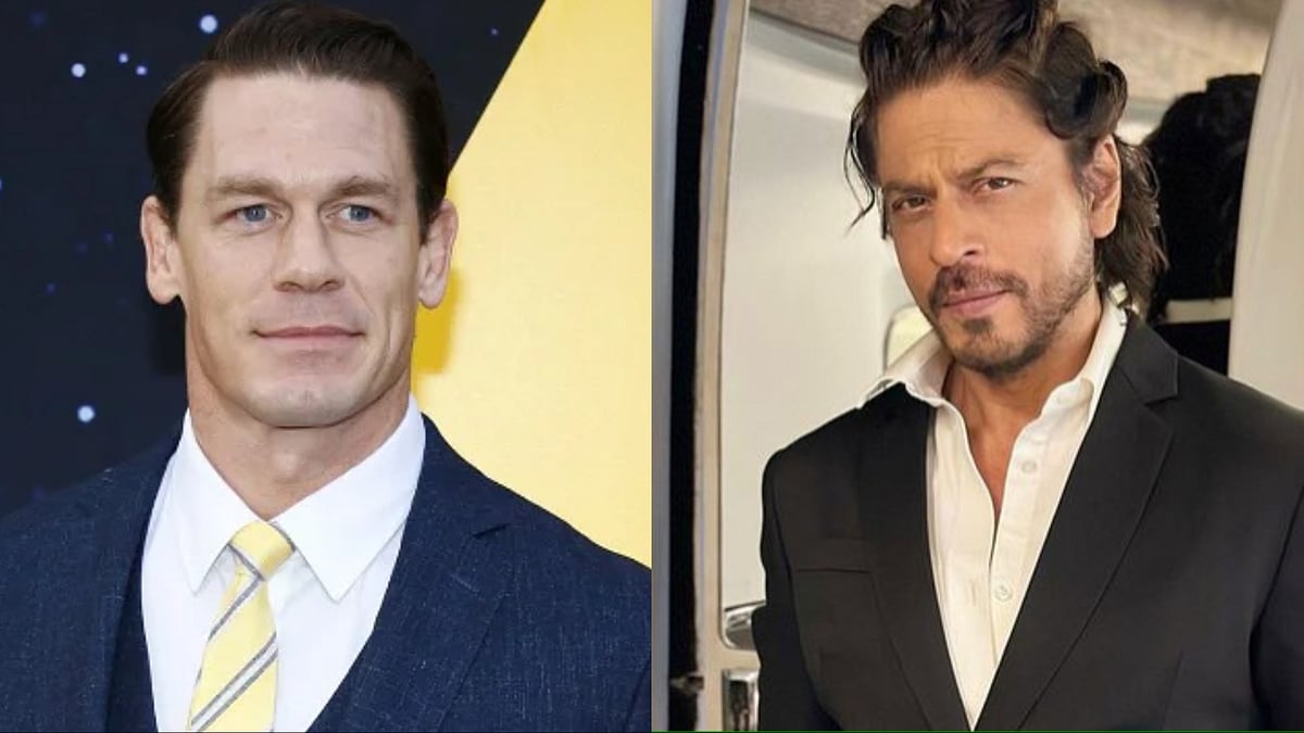 Instagram : John Cena, Shah Rukh Khan