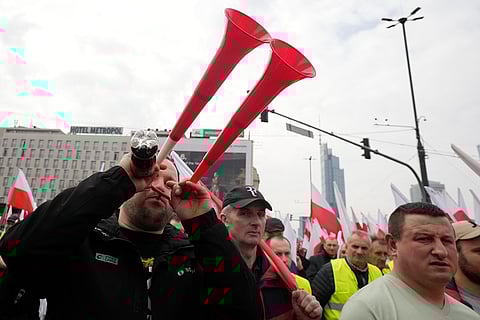 Poland Farmers Protest