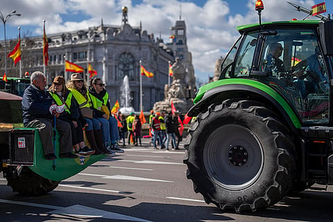 Spain Farmers Protest