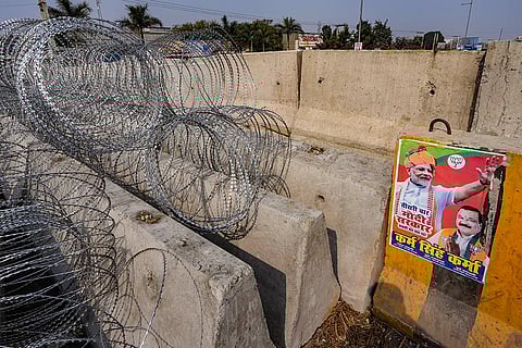 Farmers march: Security arrangements at Delhi borders