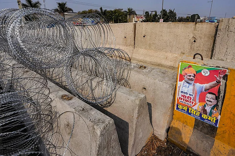 Farmers march: Security arrangements at Delhi borders