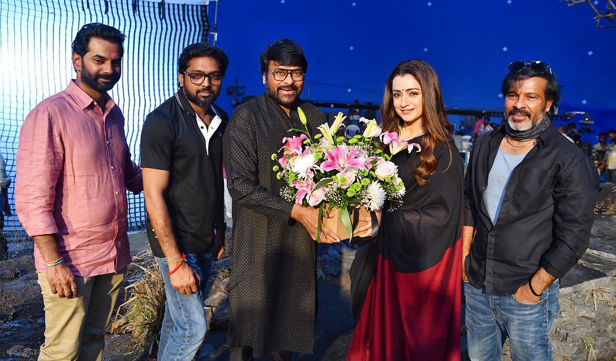 X : Chiranjeevi, Trisha Krishnan