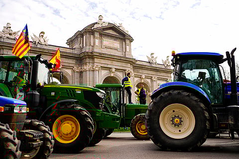Spain Farmers Protest