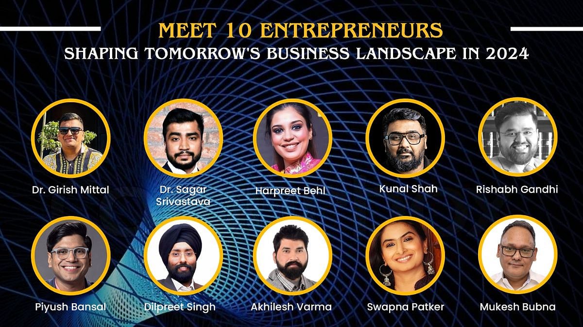 Meet 10 Entrepreneurs 