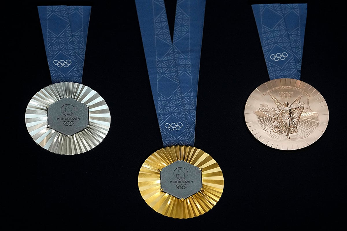 Paris Olympics Medals To Contain 'Piece Of Eiffel Tower'
