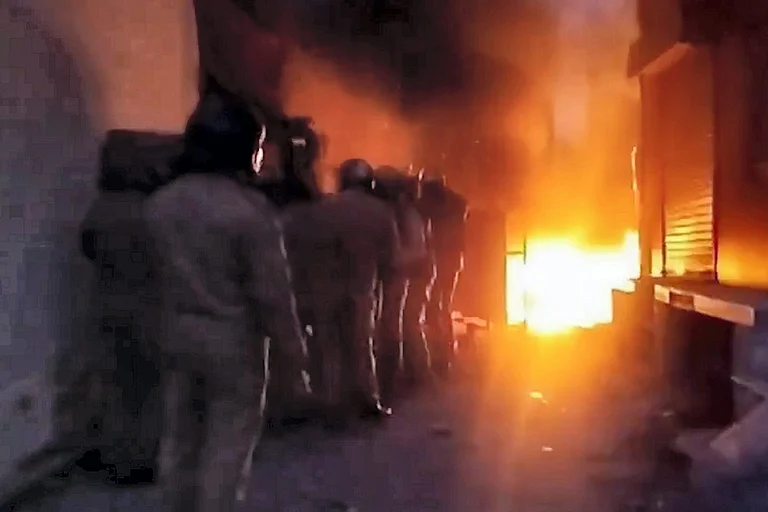 Communal violence in Haldwani - | PTI