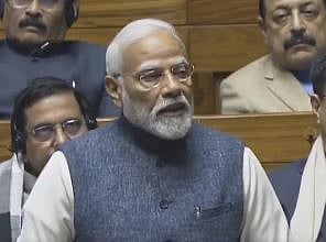 X/@narendramodi : PM Narendra Modi at Lok Sabha on Saturday |