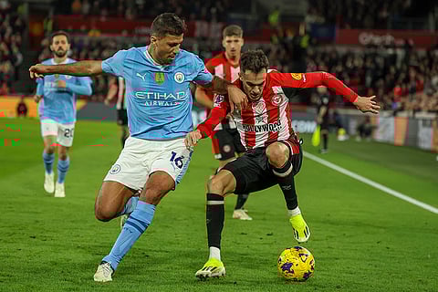 English Premier League: Brentford vs Manchester City