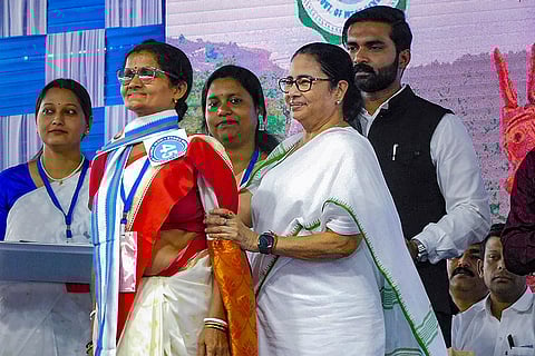 Mamata Banerjee in Bankura