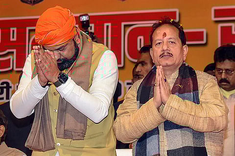 Bihar Dty CMs in Patna