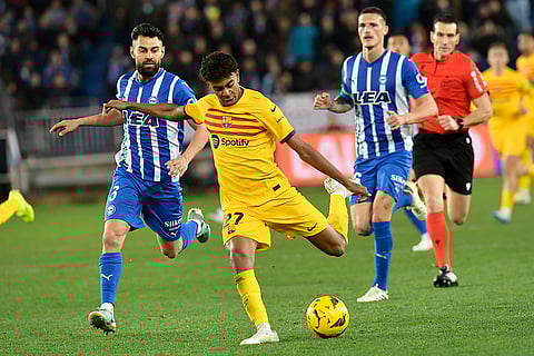 La Liga: FC Barcelona Beat Alaves