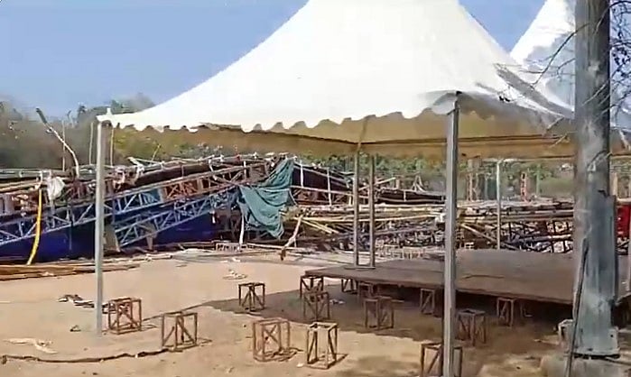 Screen grab from video posted on X/ANI