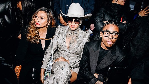 Getty Images : Beyonce in Gaurav Gupta Couture at New York Fashion Week