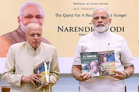 Swaminathan to be conferred Bharat Ratna