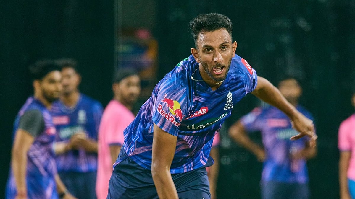 Indian cricketer, Prasidh Krishna. - (Photo: X|@Prasidh Krishna)