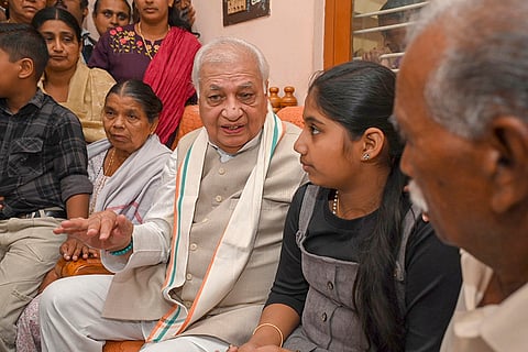 Arif Mohammed meets family of Ajesh