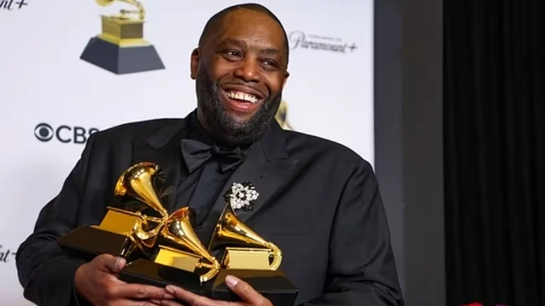 Killer Mike at 2024 Grammys - Reuters