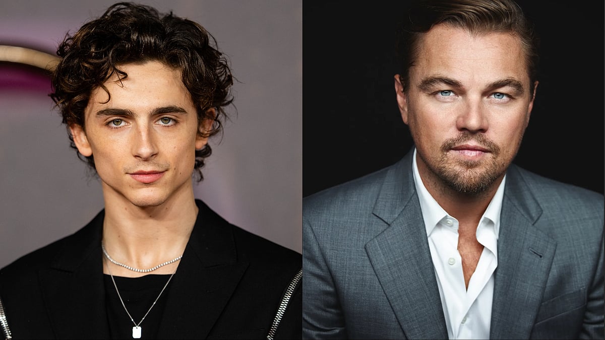 X : Timothee Chalamet, Leonardo DiCaprio