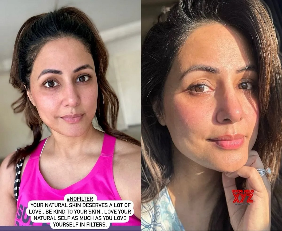 Instagram : Hina Khan Drops No-Filter Selfies: 'Love Your Natural Self'
