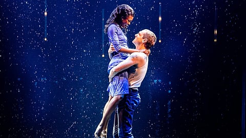 Joy Woods and Ryan Vasquez in The Notebook