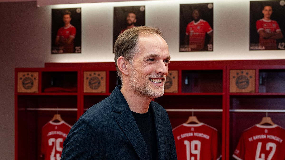 (Photo: X|FCBayernEN) : Thomas Tuchel, manager of Bayern Munich FC. 