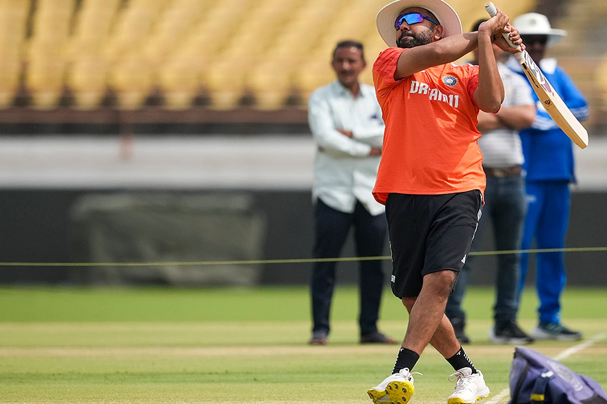 IND Vs ENG, 3rd Test: Rohit Sharma & Co Practice Hard In Rajkot
