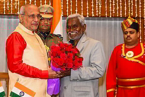 Oath ceremony of Champai Soren as Jharkhand CM