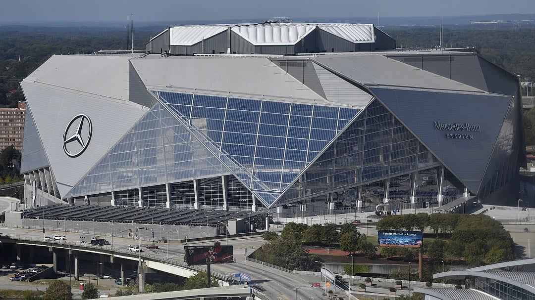 Mercedes-Benz Stadium In Atalanta