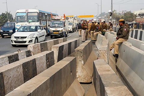 Security at Delhi borders