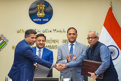 ECI MoUs with IBA & postal dept for voter awareness