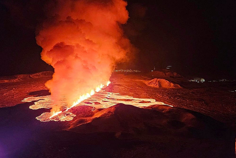 | Photo: Almannavarnir via AP - For representative purpose onlyq : More than 200 undersea earthquakes, some reaching magnitudes up to 4.7, have been recorded in the region.