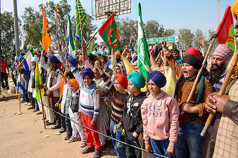 Farmers' Delhi Chalo march