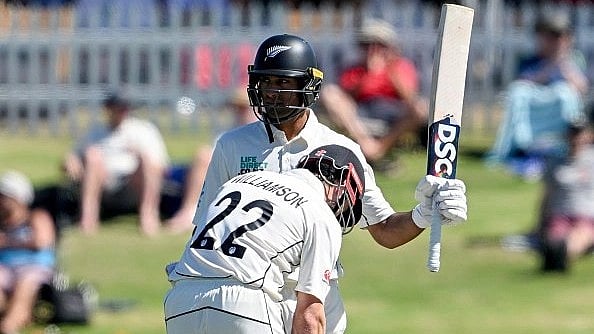Photo - X/CricCrazyJohns : Rachin Ravindra scored a marvellous 240 to hand Kiwis the upper-hand.