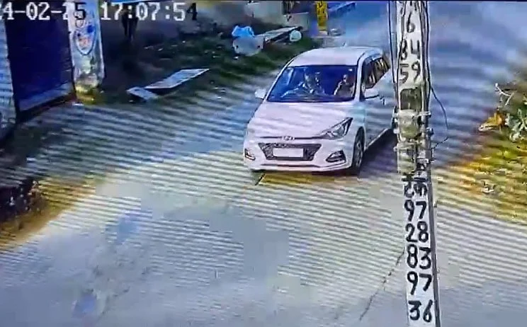 Screen grab from video on X/@neha_bisht12