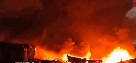 Thane: 1 Dead, 3 Injured As Massive Fire Breaks Out In Slum At Bhayandar
