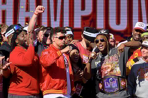 Super Bowl Chiefs Parade Football