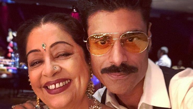 Instagram : Sikander and Kirror Kher