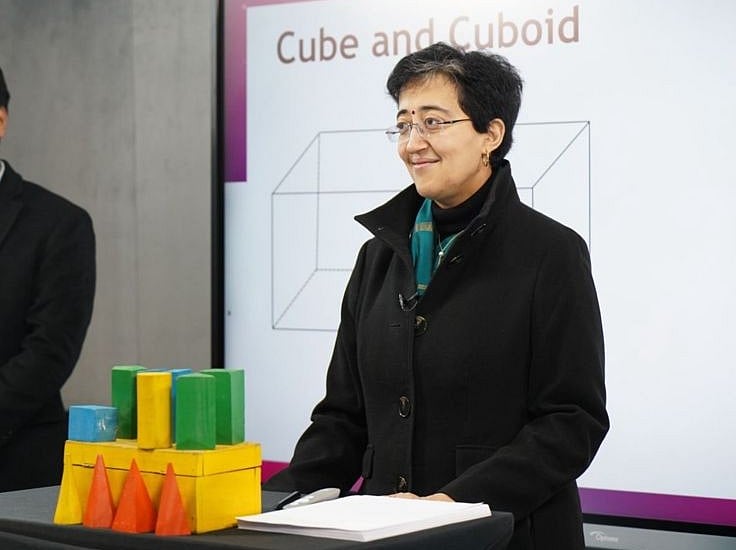 (Source: X/@AtishiAAP) : Delhi Minister Atishi Marlena